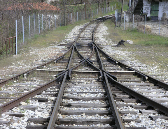 Rail road tracks